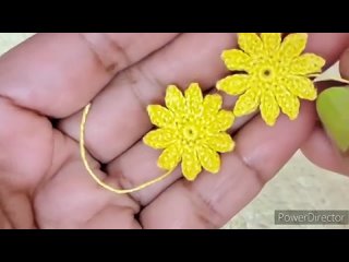 SUNFLOWER RING _ BEAUTIFUL RING _ VERY EASY PATTERN _ CROCHET