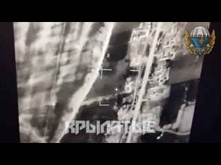 БПЛА-камикадзе Ланцет поразил РСЗО БМ-21 Град ВСУ на Северском направлении.