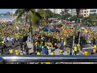 — Today, April 21, 2024 AD, a huge demonstration against Lula’s Government is about to start at the Copacabana beach in Rio de J