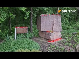 На мемориальном комплексе Братская могила расстрелянных патриотов в Кишиневе состоялась акция, посвященная Дню Победы