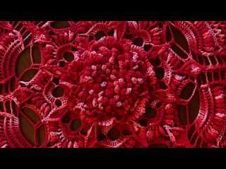 Crochet Mandala CHRYSANTHEMUM Rows 1-8
