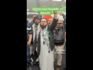 Un dput britannique a brandi un drapeau palestinien et cri Allahu Akbar aprs sa victoire aux lections,  Bild