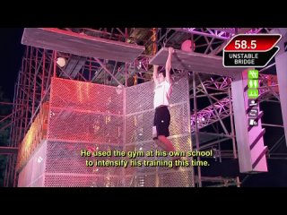 Японский Ниндзя-воин 27 Часть 5 (канал G4, англ субтитры)/Ninja Warrior 27 Part 5