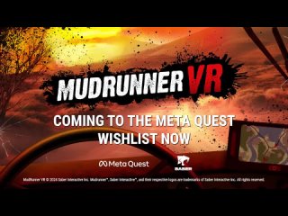 MudRunner VR - Announcement Trailer