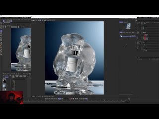 Creating An Ice Sculpture - Product Rendering In Cinema 4D x Redshift