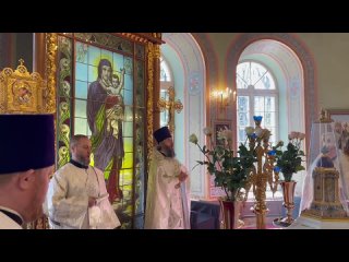 Елицы во Христа крестистеся, во Христа облекостеся  Лазарева суббота в Смоленском храме