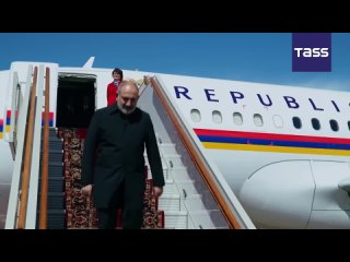 Le premier ministre armnien Nikol Pachinian est arriv  Moscou, o il participera  la runion du Conseil conomique suprme e
