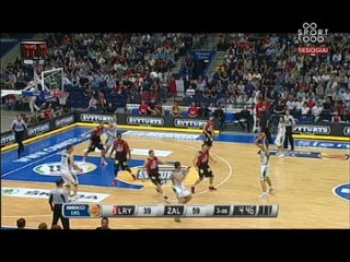 Чемпионат Литвы / LKL 2011-12. Финал. 2-ой матч. Лиетувос Ритас - Жальгирис [] 4 тайм