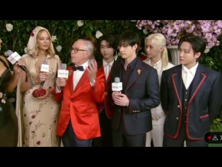 Stray Kids interview at Met Gala 2024