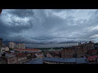 Сегодняшняя непогода над территорией Сербии. Автор видео: @yarbulavin