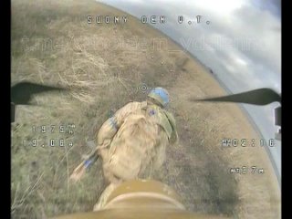 Видеоподборка ударов FPV дронов по пехоте ВСУ. Кадры строго 18+