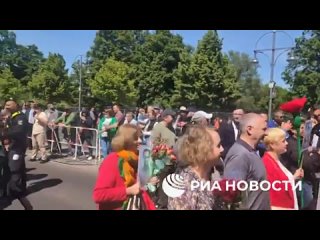 Полиция в Берлине не позволила Бессмертному полку пройти единым строем