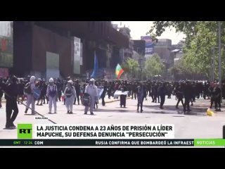 La Justicia chilena condena a 23 aos de prisin a lder mapuche