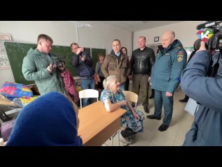 Встреча министра МЧС с жителями Притобольного округа