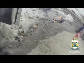 В Югре загоревшийся автомобиль потушили госавтоинспекторы
