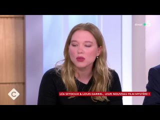 France 5 | Леа и Луи Гаррель на шоу C  vous с фильмом Второй акт,