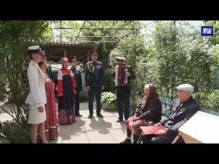 Military personnel held the Songs of Victory event for WWII veterans in the LPR