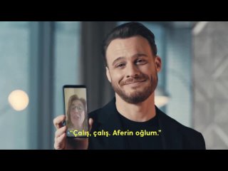 Керем Бюрсин в рекламе Turkcell