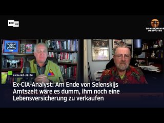 Ex-CIA-Analyst: Am Ende von Selenskijs Amtszeit wre es dumm, ihm noch eine Lebensversicherung zu verkaufen