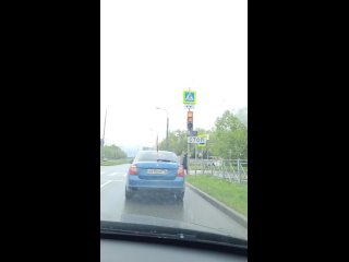 Интересный светофор на Жилке.Была изначальная цифра 199))))Анонимно (видео)