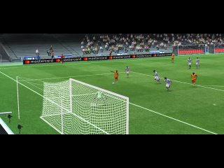 UCL goal David Costa RC Lens vs Real Sociedad