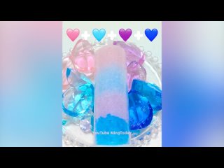 💖+🩵+💙+💜Tape Balloon DIY with Super Giant Orbeez and Nano Tape ASMR🎧