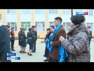 Герой России, участник СВО Балдан Цыдыпов провел встречу со школьниками Агинской окружной гимназии