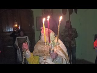 В ночь с 4 на 5 мая 2024 года,игумен Киприан (Кулаков) совершил крестный ход, пасхальную утреню и Божественную литургию.