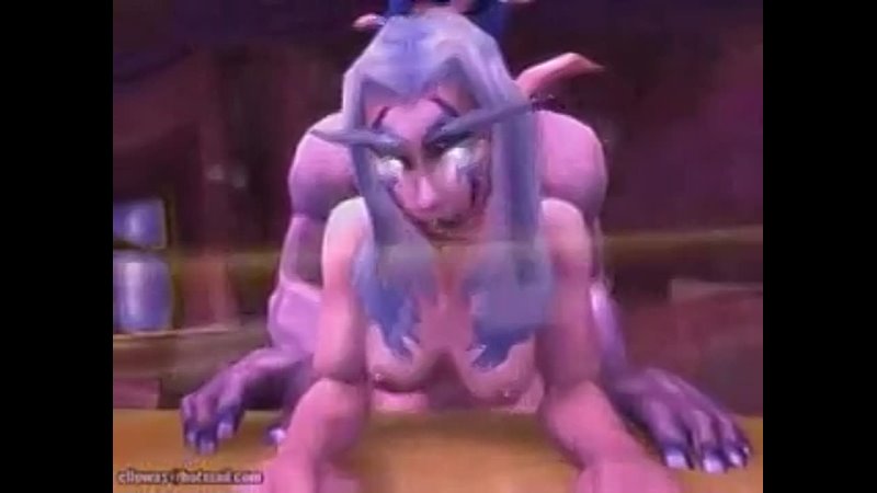 Night Elf banged in the ass