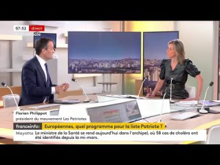 France Info TV -  - Interview choc de Florian Philippot
