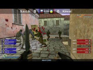 Stream cs 1.6 // . -vs- Kawai // Semifinal YEE#5 bo3 [Second Map] @ by kn1fe