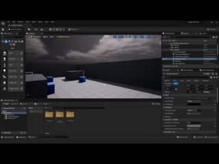 #1 Создание VFX Niagara Дождь в Unreal Engine 5