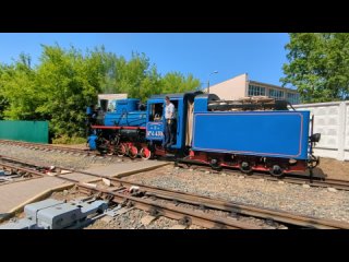 Детская железная дорога и и с днём защиты детей (видео)