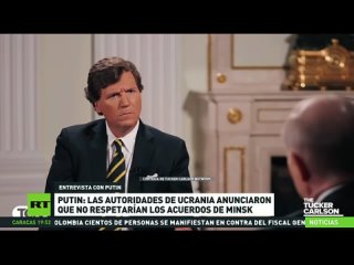 🇺🇸 Carlson: ¿Le ha dicho a . que Rusia actuará si siguen inyectando armas en Ucrania?