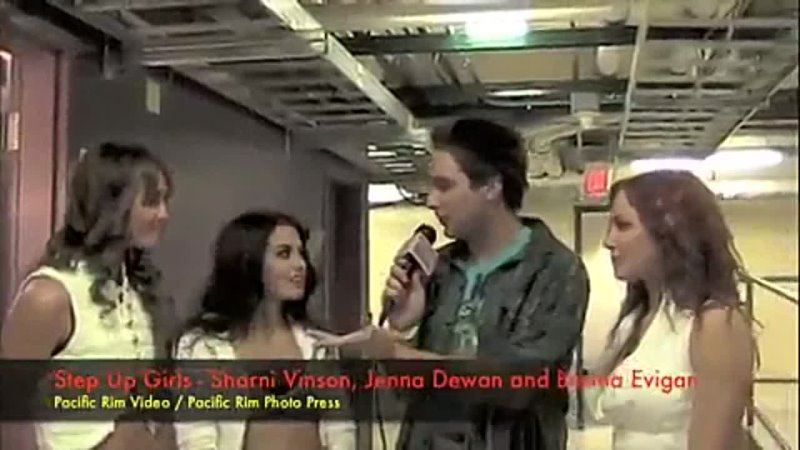 Step Up Girls Jenna Dewan, Briana Evigan and Sharni Vinson Talk About Dizzy