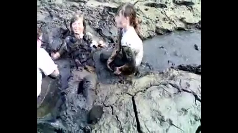 Girls in the mud and water 3