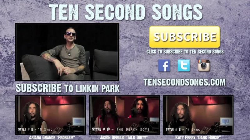 Linkin Park In The End, Ten Second Songs 20 Style