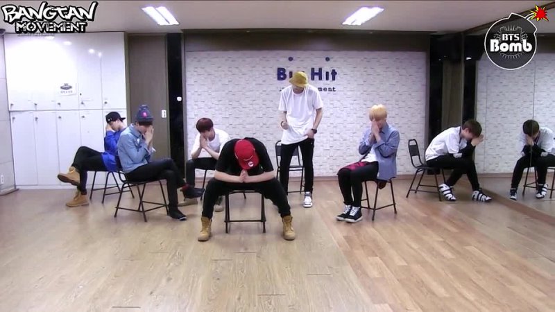 RUS SUB BANGTAN BOMB Just one day practice ( Appeal ver.