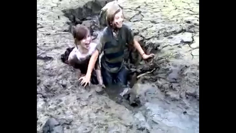 Girls in the mud and water 6