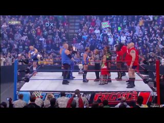 (WWEWM) Bragging Rights 2009: Team SmackDown (Chris Jericho, Kane, R-Truth, Matt Hardy, Finlay and The Hart Dynasty (Tyson Kidd and David Hart Smith)) vs. Team Raw (D-Generation X (Triple H and Shawn Michaels), Big Show, Cody Rhodes, Jack Swagger, Kofi Kingston and Mark Henry)