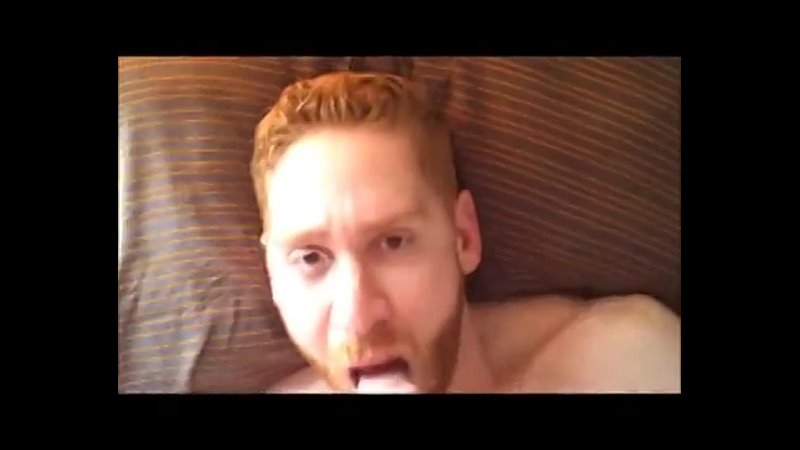 Hot muscle ginger suck, fuck and cum