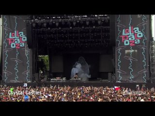 Crystal Castles - Lollapalooza Live 2013