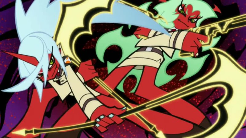 Panty and Stocking Demon sisters Scanty and