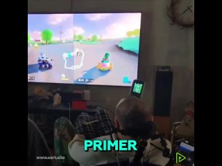 Primer humano con el chip Neuralink juega a Mario Kart con la mente