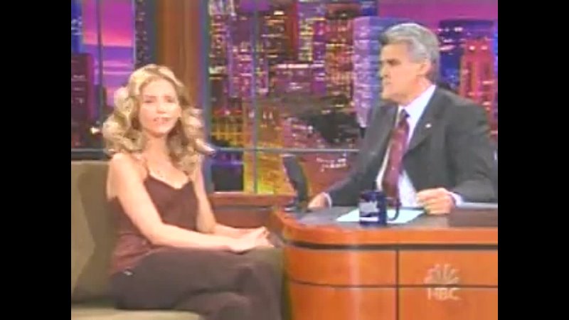 Sarah Michelle Gellar Jay Leno 2002