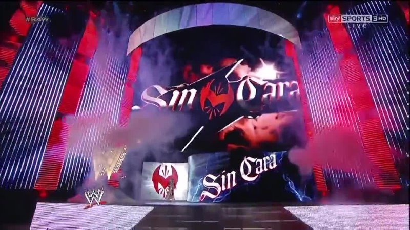 Sin Cara and Brodus Clay vs Cody Rhodes and Damien Sandow WWE Raw 8, 27,