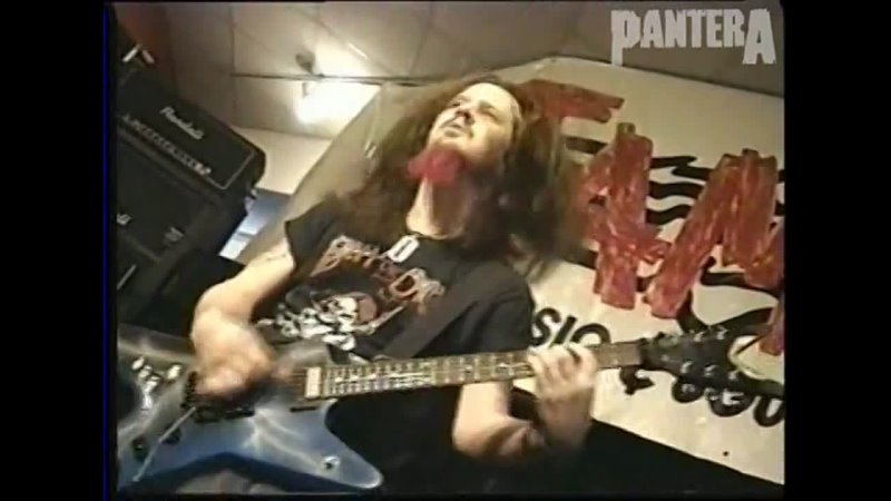 Pantera Dimebag Darrell guitar riff and solo