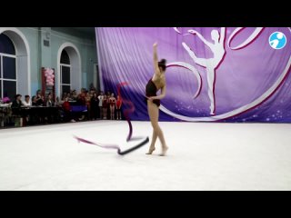Выступление Арины Жандаровой на Кубке Верхневолжья 2024 по художественной гимнастике