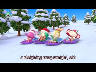 🎄 Rolling Down Christmas Slide + More Best Kids Christmas Songs｜Pinkfong Christmas｜Hogi Christmas