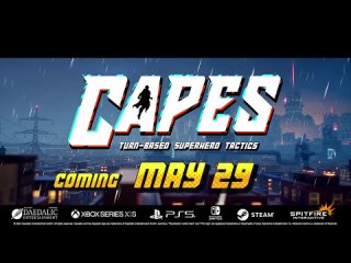 Трейлер с анонсом даты выхода игры Capes!
